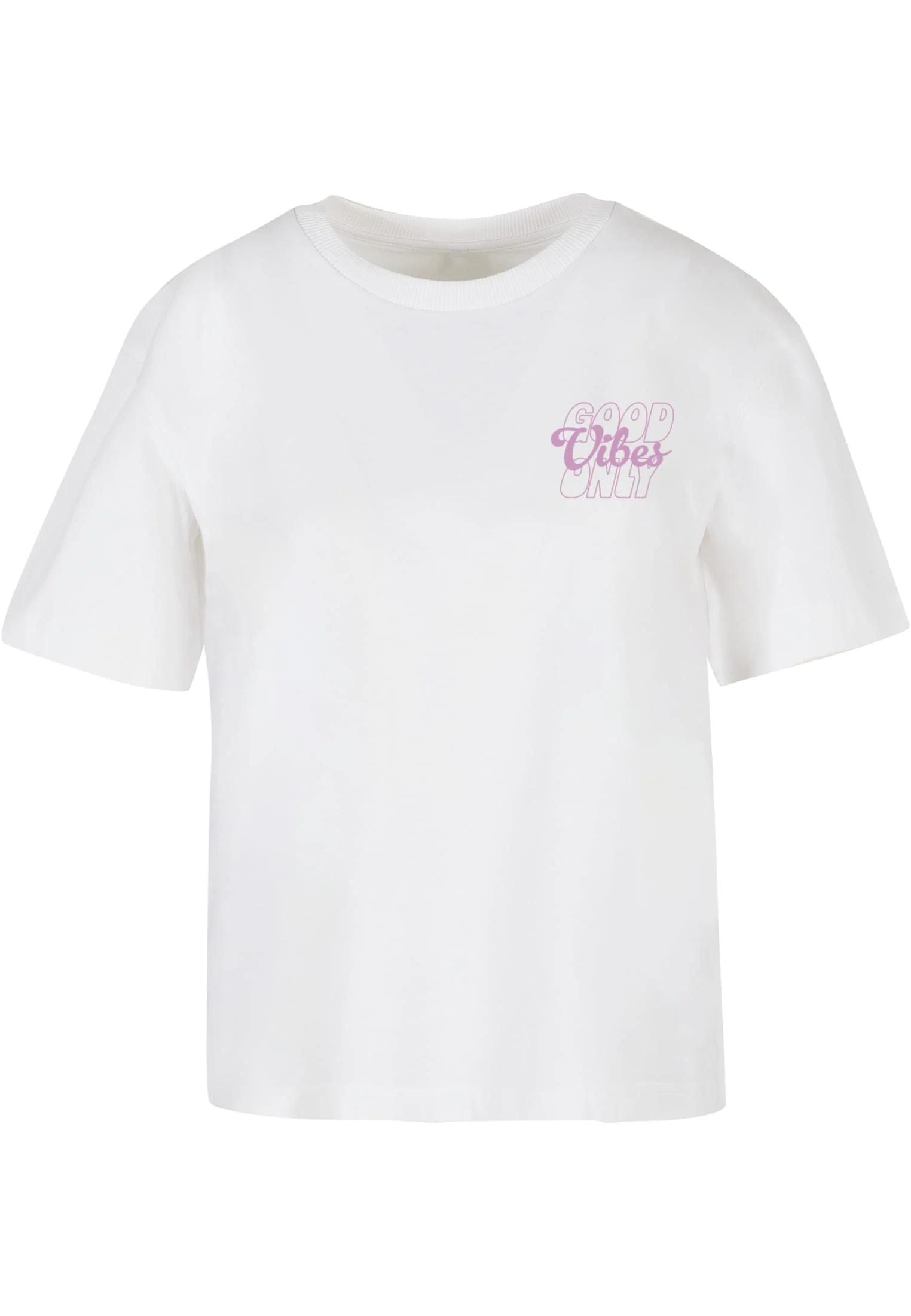 Good Vibes Wording Puff Print
