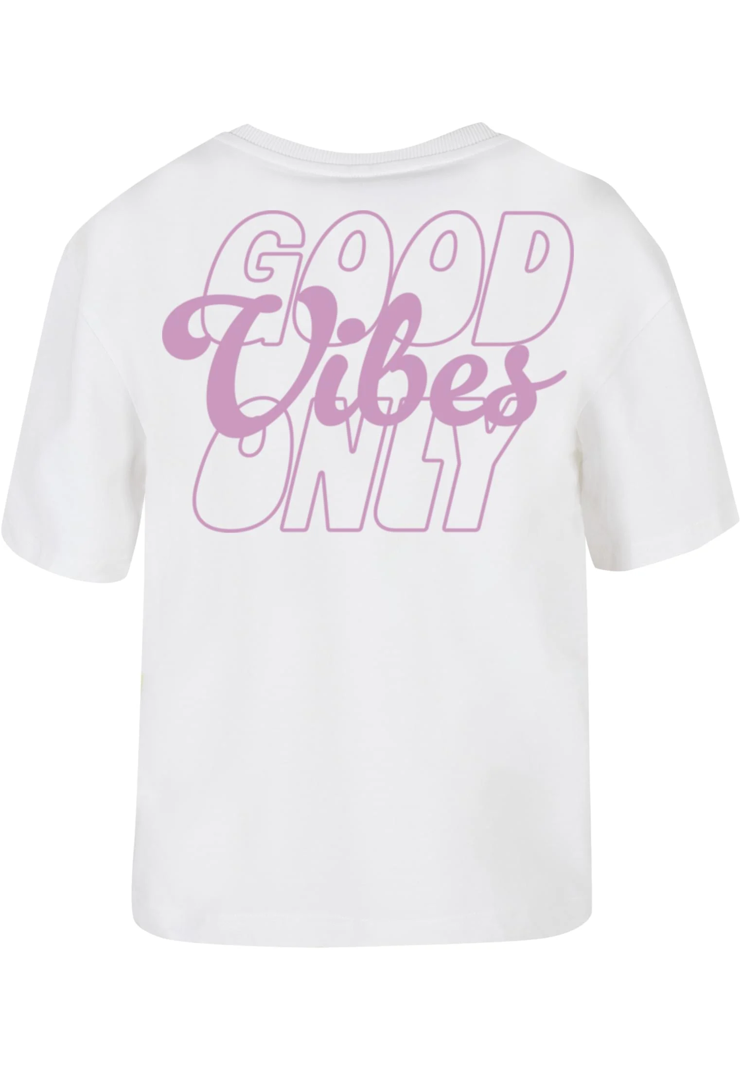 Good Vibes Wording Puff Print