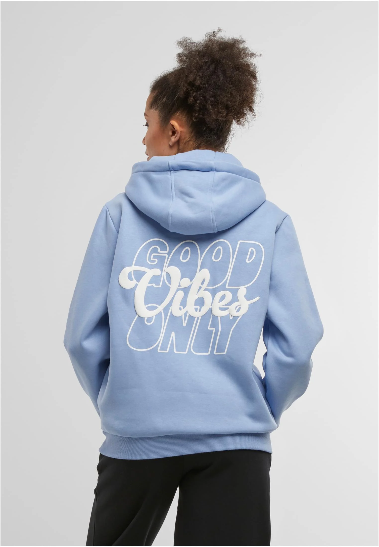 Good Vibes Ladies Fluffy Hoody