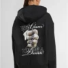 Give A Damn Ladies Fluffy Hoody