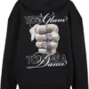 Give A Damn Ladies Fluffy Hoody
