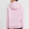 Babe Wording Ladies Fluffy Hoody
