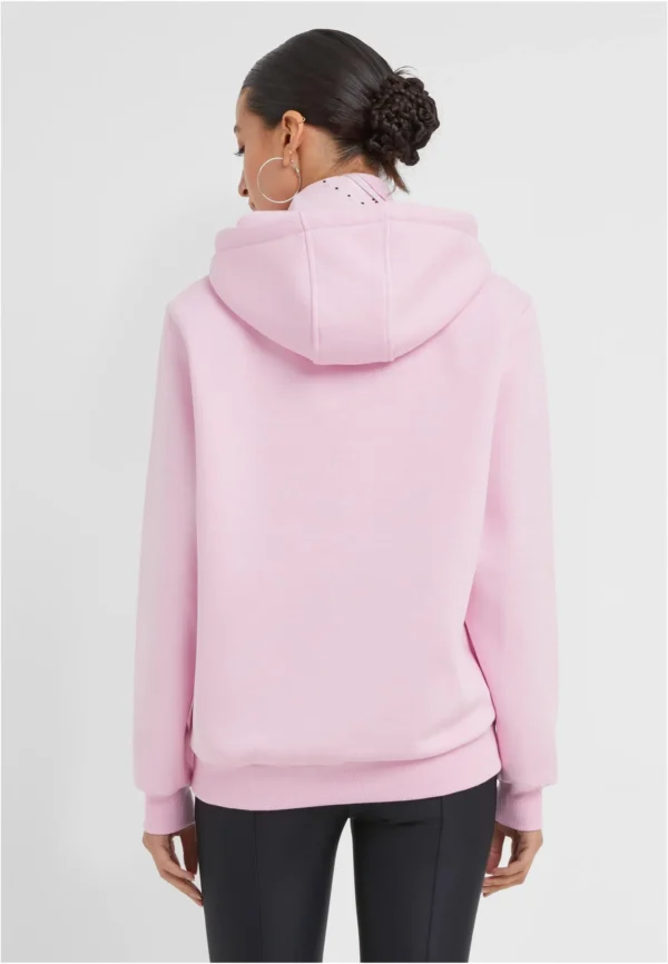 Babe Wording Ladies Fluffy Hoody