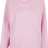 Babe Wording Ladies Fluffy Hoody