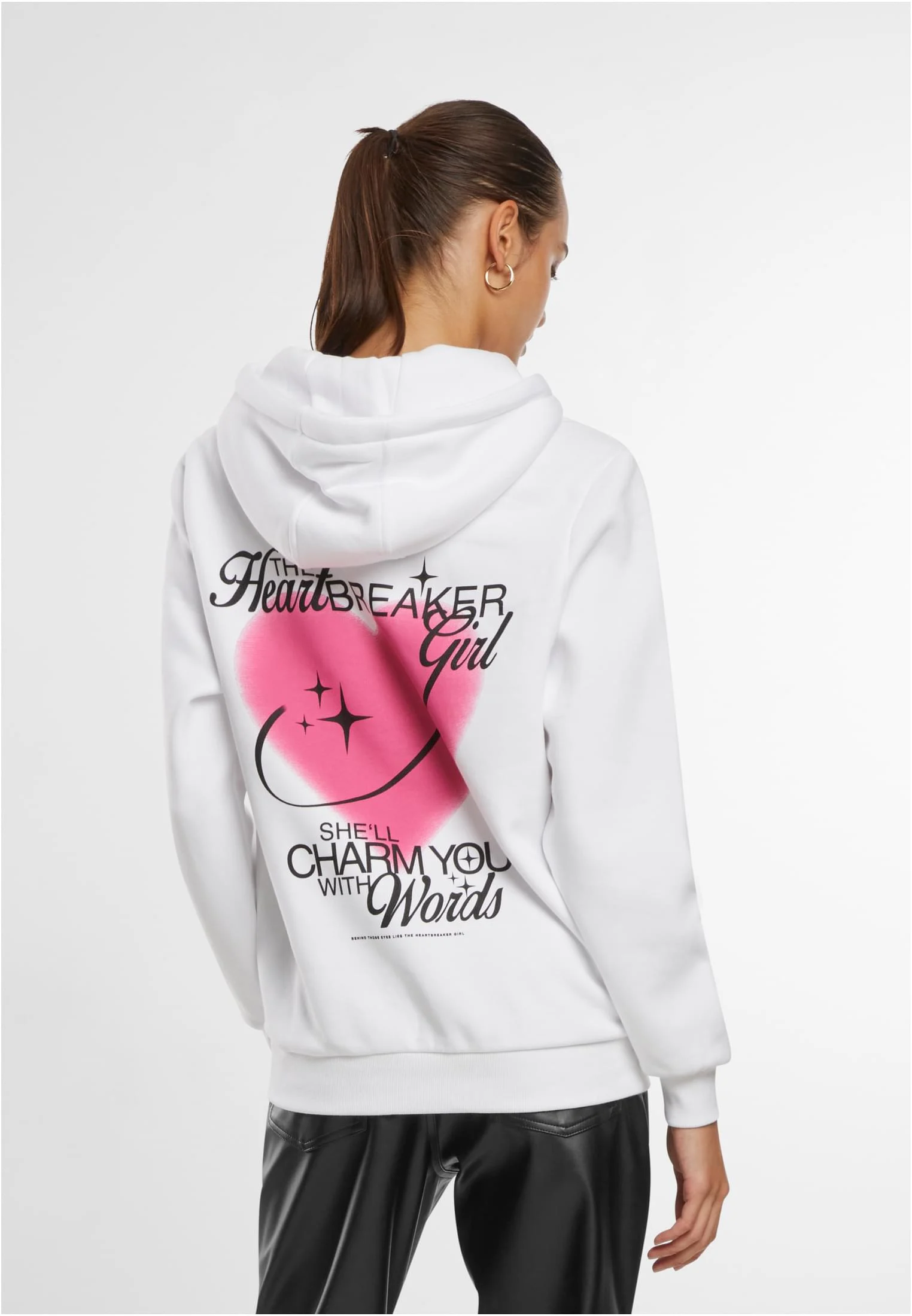 skwm-tb-MST212_Mw2-00220 Heartbreaker Girl Ladies Fluffy Hoody