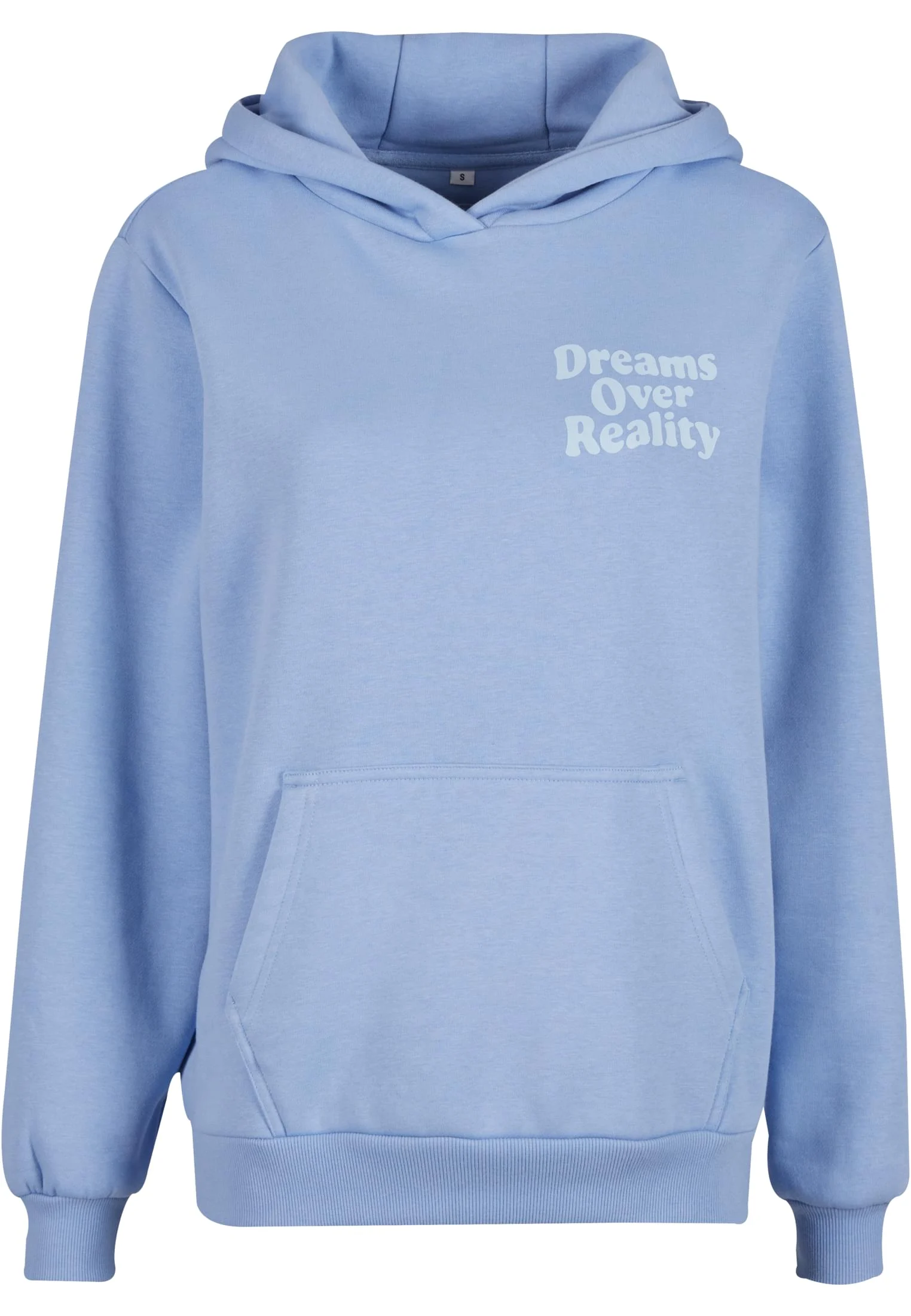 skwm-tb-MST214_P1-18327 Dreams Over Reality Ladies Fluffy Hoody