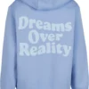 skwm-tb-MST214_P2-18327 Dreams Over Reality Ladies Fluffy Hoody