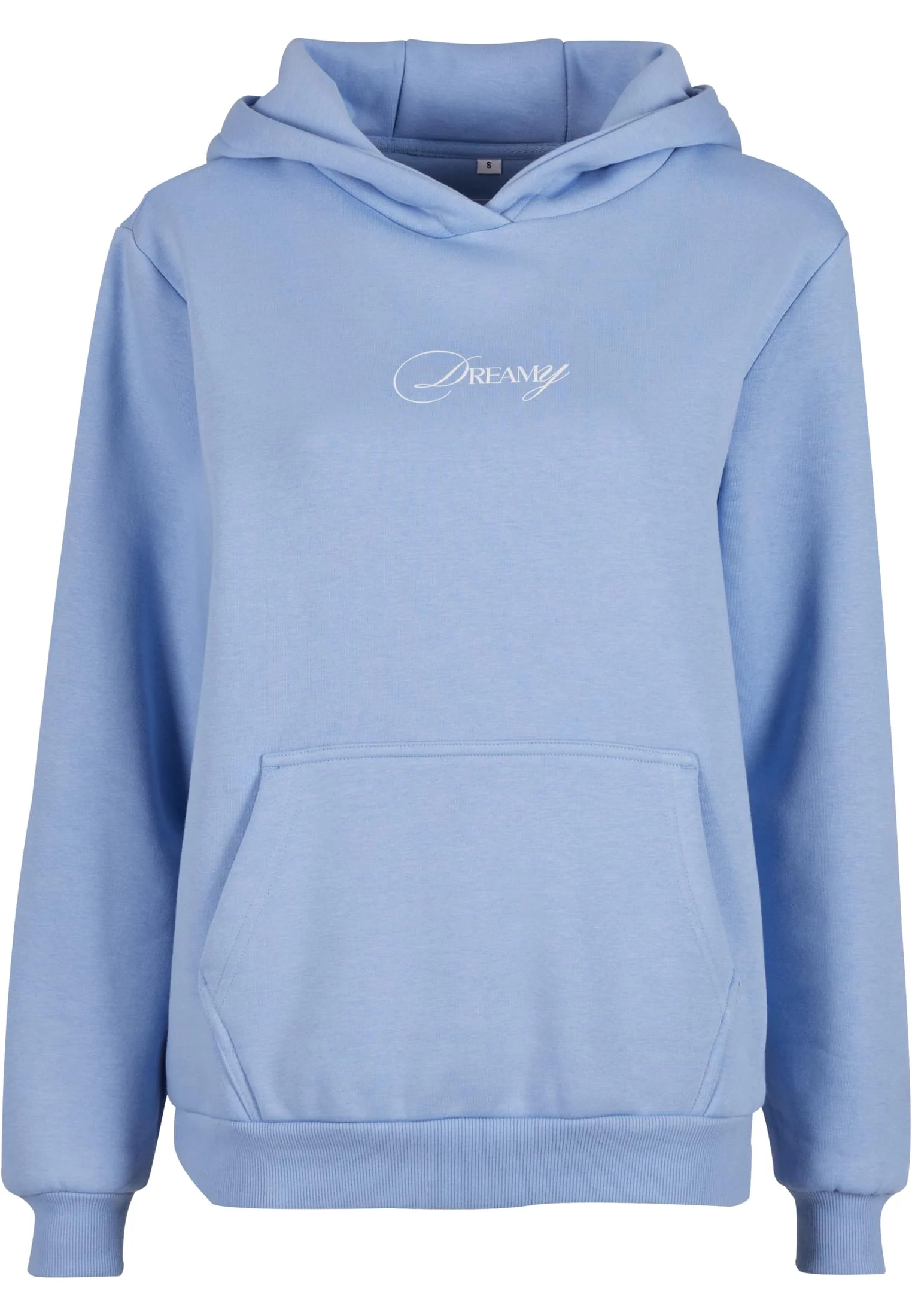 skwm-tb-MST217_P1-18327 Dreamy Wording Ladies Fluffy Hoody