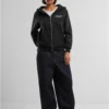 Feel The Pain Ladies Fluffy Zip Hoody