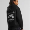 Feel The Pain Ladies Fluffy Zip Hoody