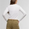 skwm-tb-MST247_Mw2-00220 Bow Oneliner Ladies Short Longsleeve