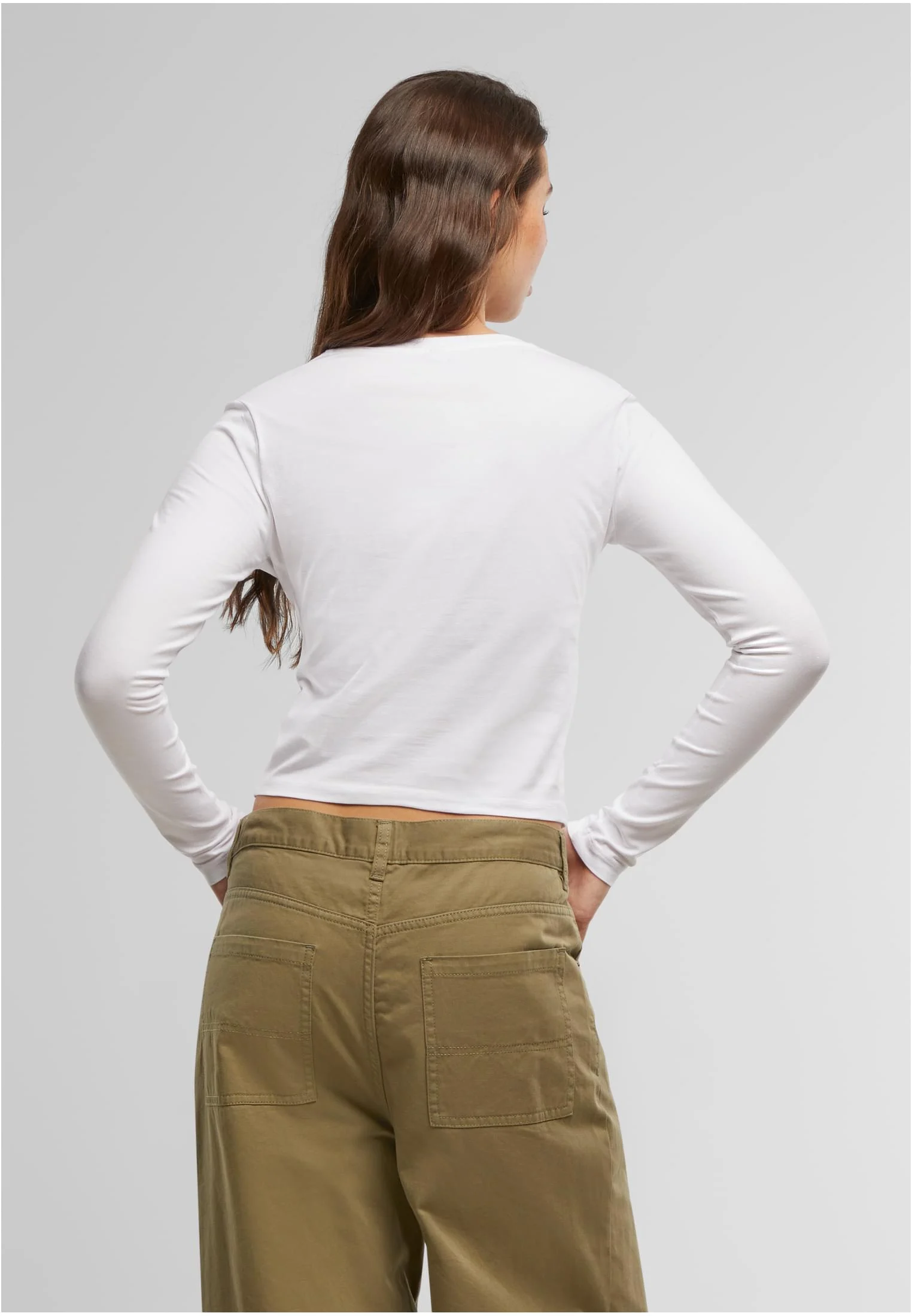 skwm-tb-MST247_Mw2-00220 Bow Oneliner Ladies Short Longsleeve
