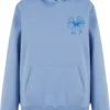 Good Vibes Bow Ladies Fluffy Hoody