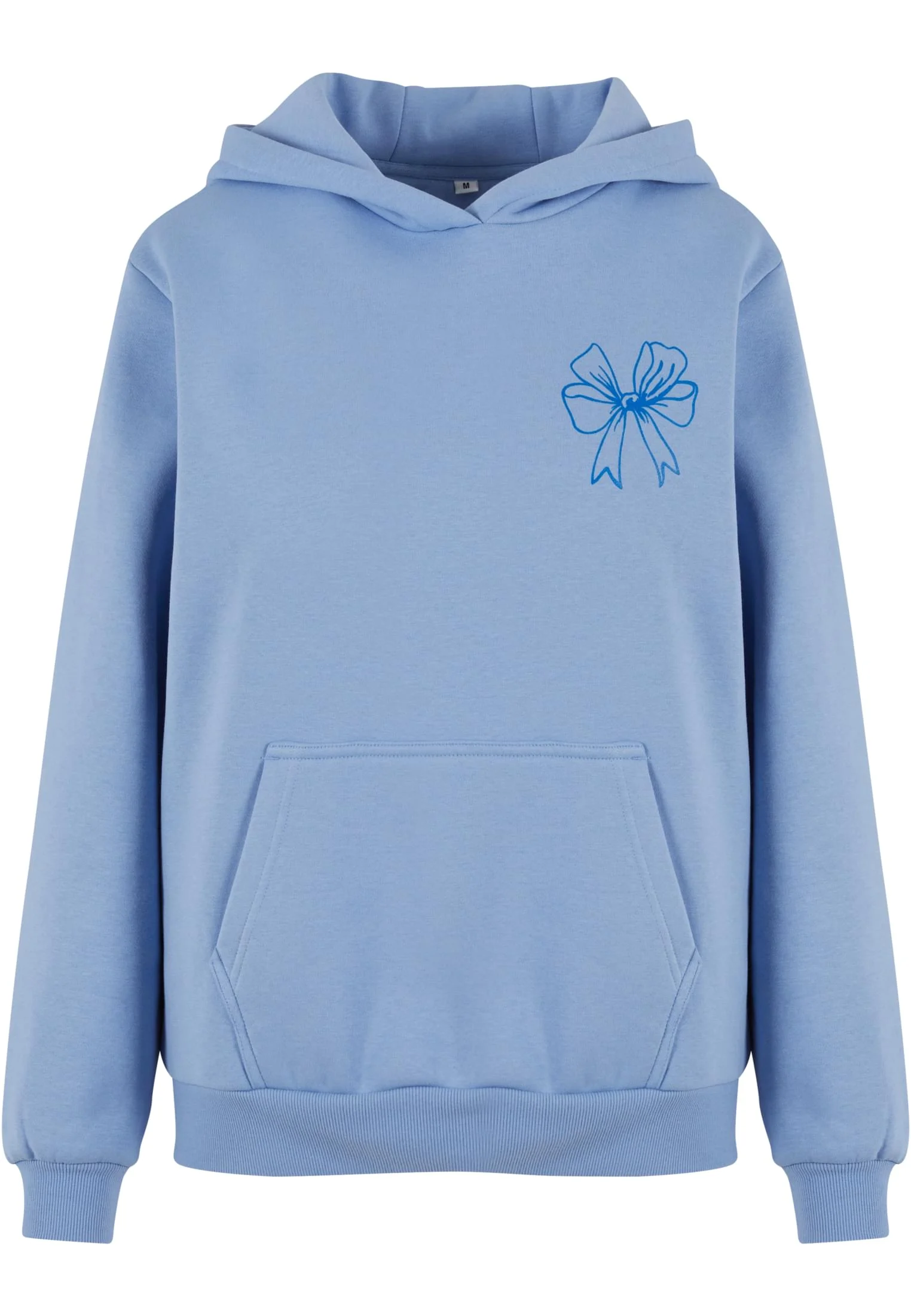 Good Vibes Bow Ladies Fluffy Hoody