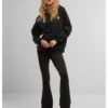 Flying Butterfly EMB Fluffy Hoody