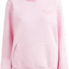 skwm-tb-MST322_P1-12155 Heart Signs EMB Ladies Fluffy Hoody