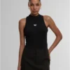 Fly Away Ladies Sleeveless Turtleneck Body