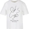 skwm-tb-MST362_P1-00220_5a67ddce-9831-445e-8c47-37c70eea2435 Drink Coffee Be Awesome Tee