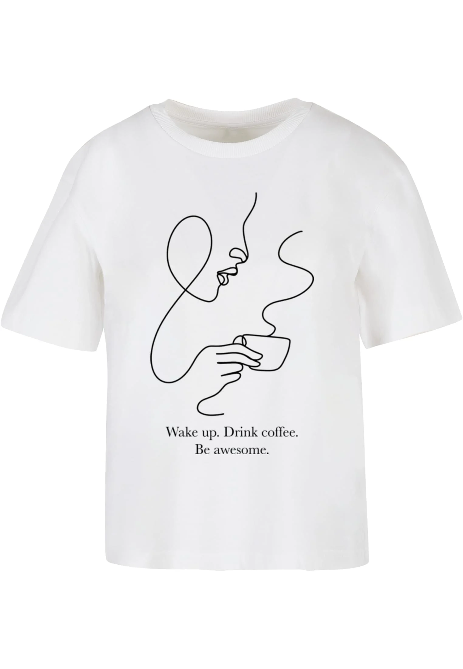 skwm-tb-MST362_P1-00220_5a67ddce-9831-445e-8c47-37c70eea2435 Drink Coffee Be Awesome Tee