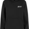 skwm-tb-MST374_P1-00007_722fdc0c-c410-4204-b3ed-d1c8f9d26619 Girls Peace Hand Ladies Fluffy Hoody