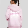 Basically Fine Ladies Fluffy Zip Hoody