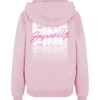 Basically Fine Ladies Fluffy Zip Hoody