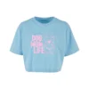 skwm-tb-MST433_P1-04410 Dog Mum Life Ladies Cropped Tee