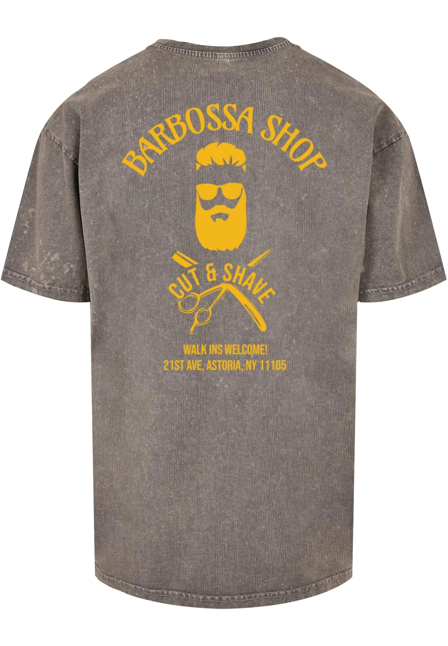 Barbossa Acid Washed Heavy Oversize Tee