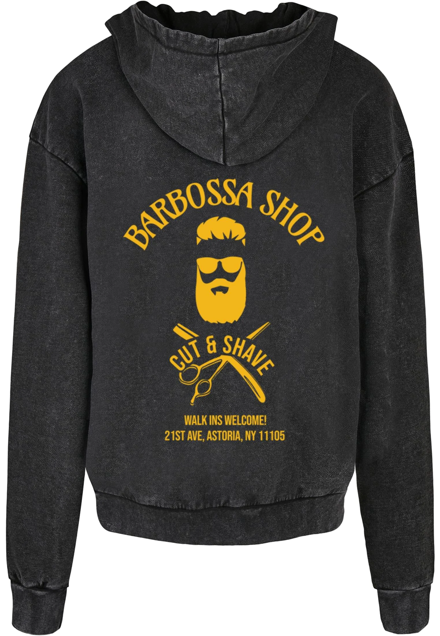 Barbossa Acid Washed Oversized Hoody