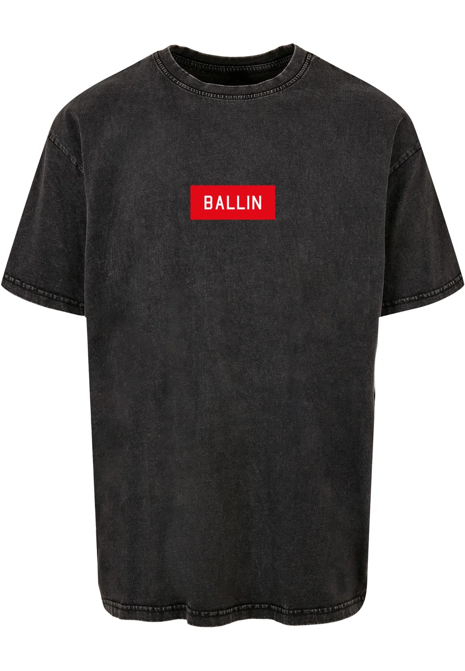 Ballin Box Acid Washed Heavy Oversize Tee