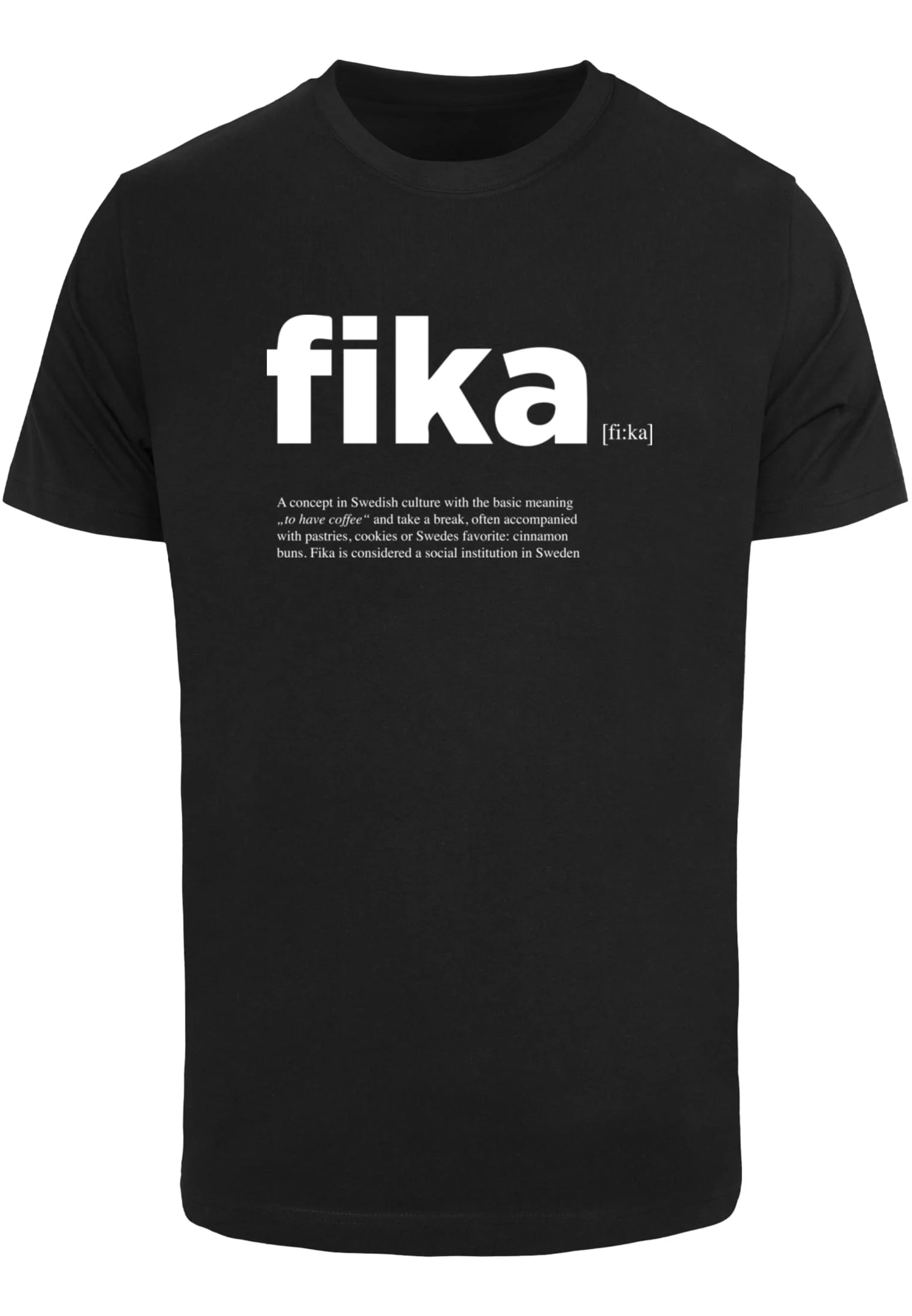 Fika Definition T-Shirt Round Neck