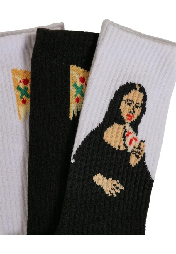 skwm-tb-MT2046_P7-02642 Arti Pizza Sport Socks 3-Pack