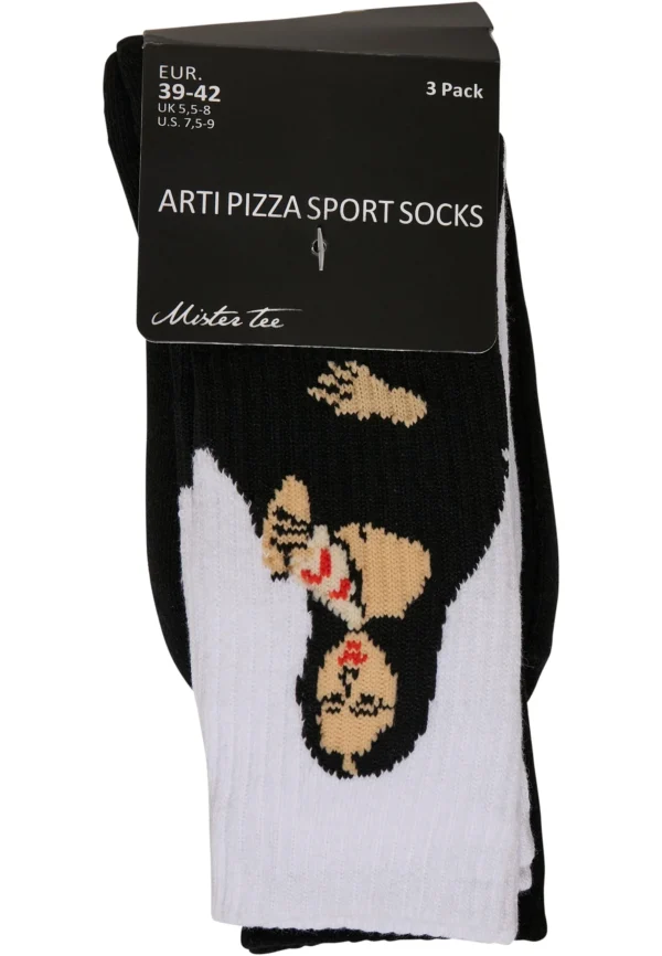 skwm-tb-MT2046_P8-02642 Arti Pizza Sport Socks 3-Pack