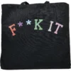skwm-tb-MT2280_P7-00007 Fuck It Oversize Canvas Tote Bag