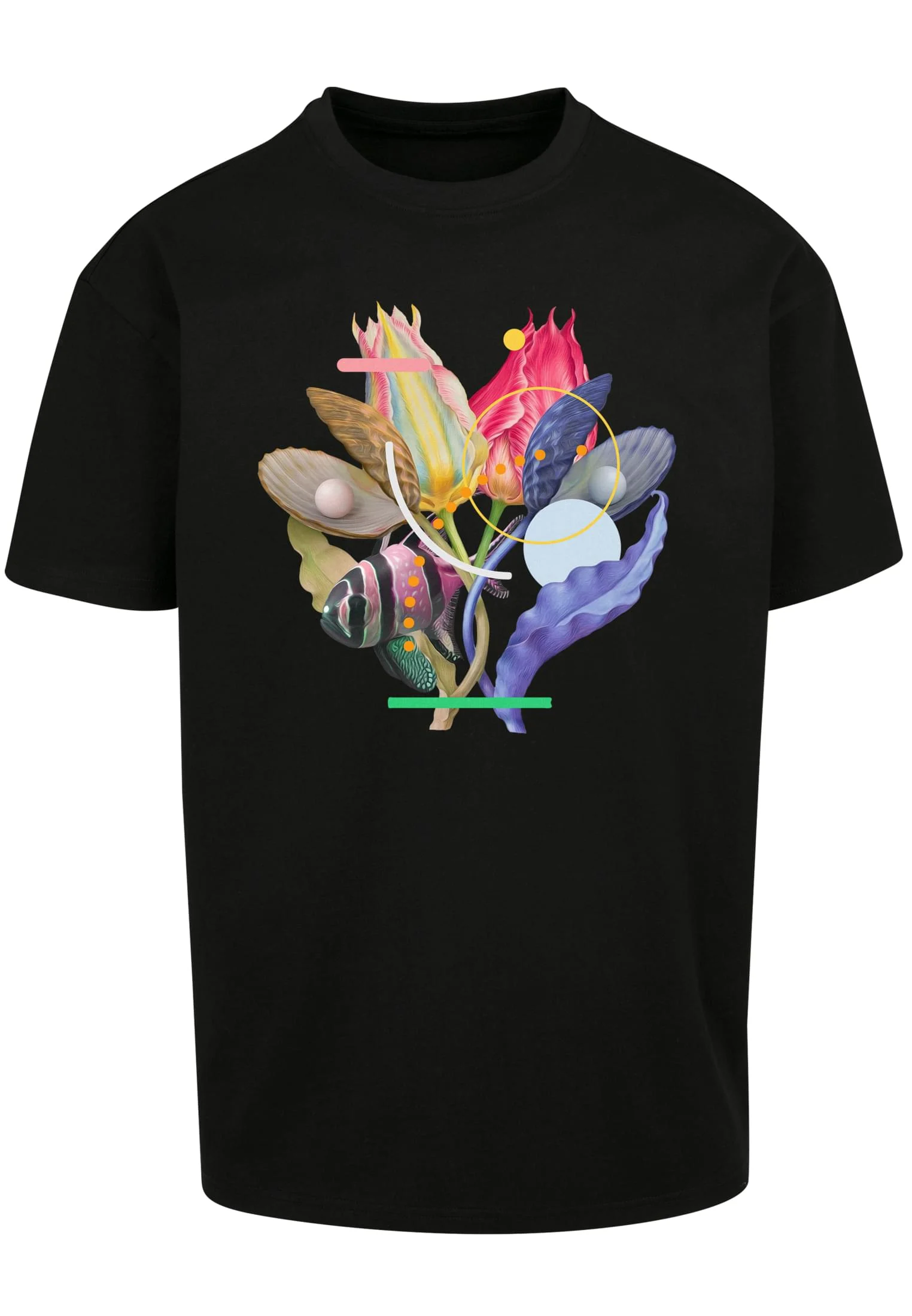 skwm-tb-MT2421_P1-00007 Coral Oversize Tee