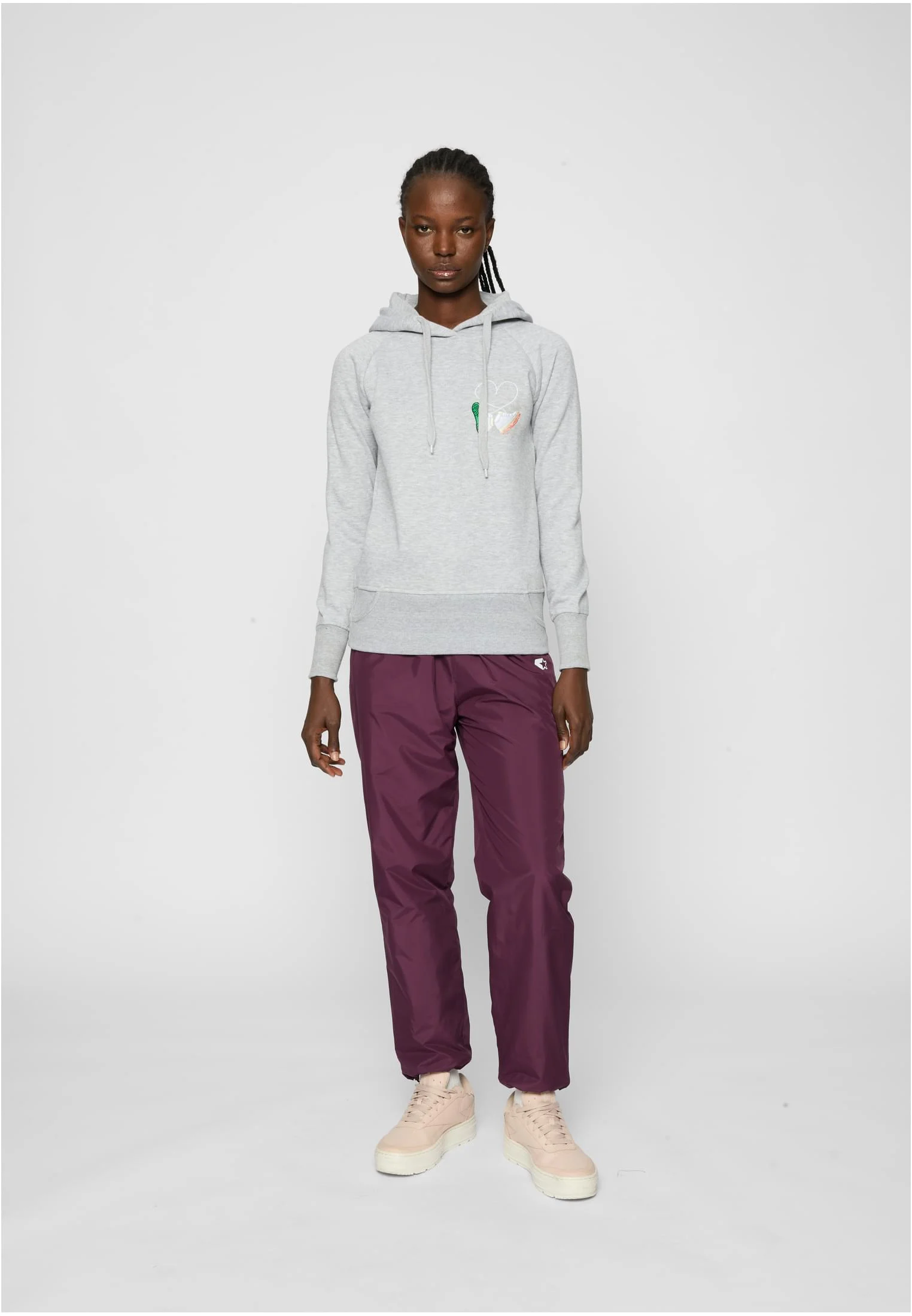 skwm-tb-MT2528_Mw12-00111 Damen Ladies Kicks Love EMB Hoody