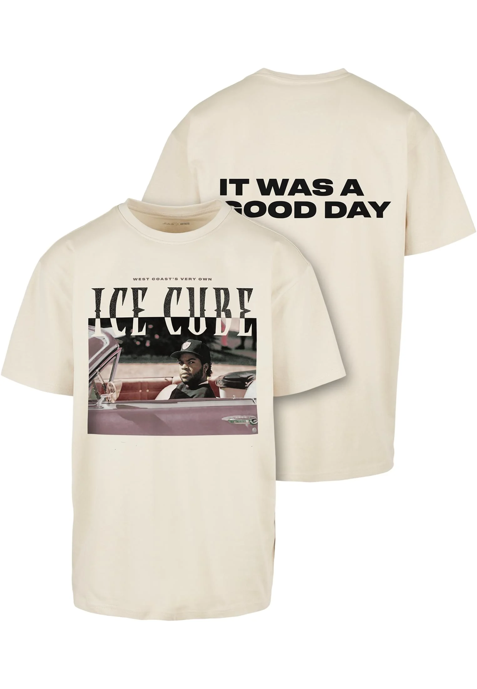 skwm-tb-MT2728_P30-00208 Ice Cube It's a good day Oversize Tee