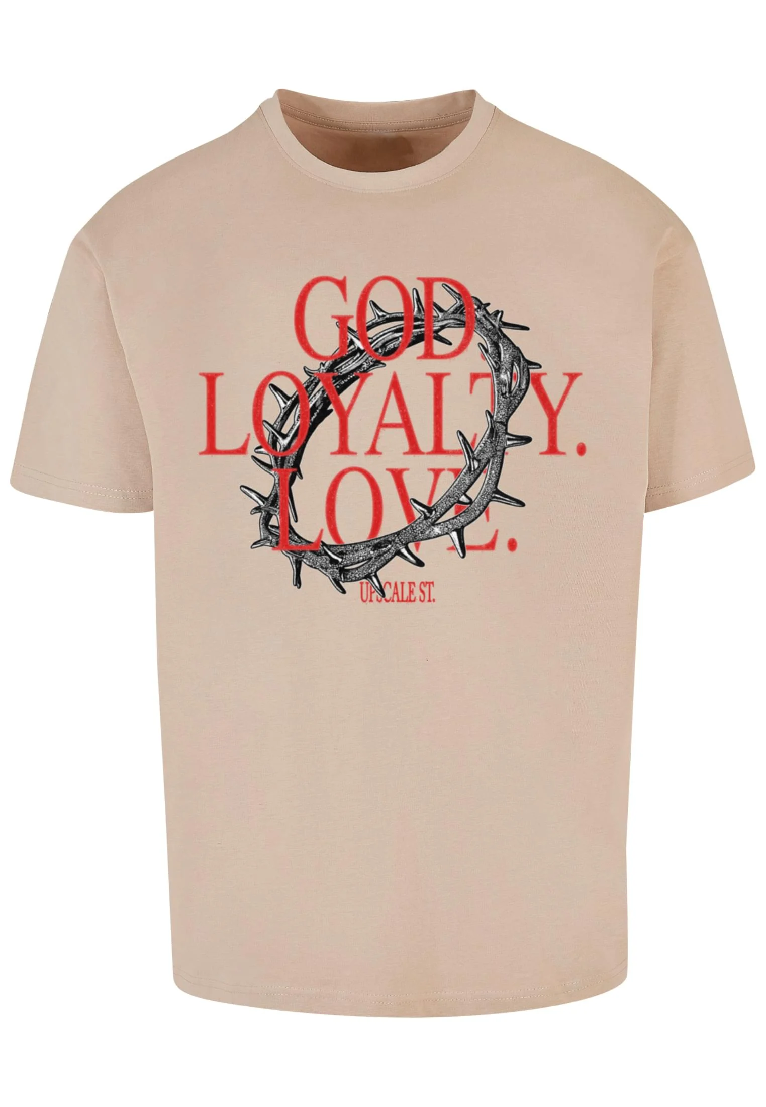 God Loyalty Love Oversize Tee
