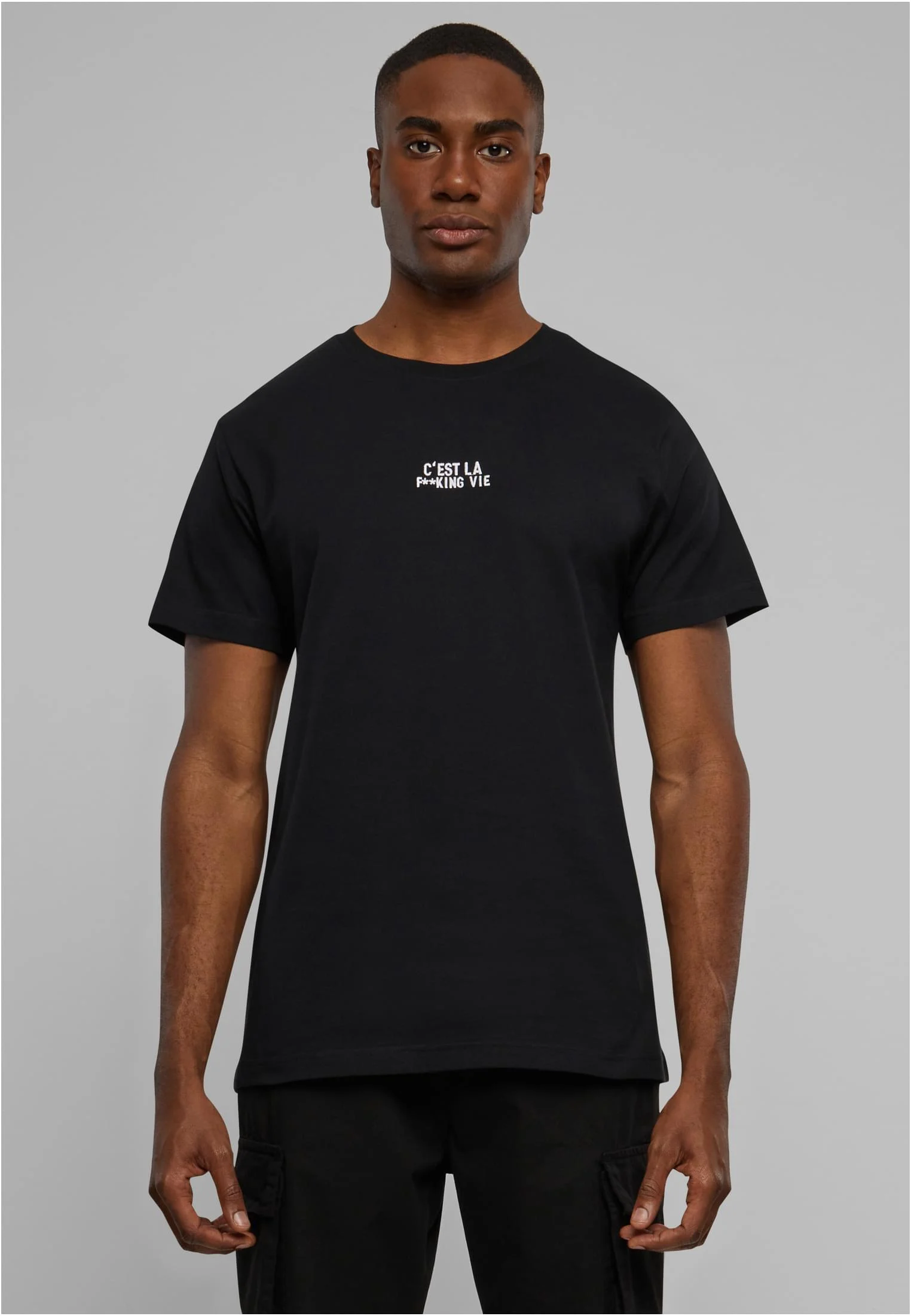 skwm-tb-MT2886_Mw1-00007_a7b8d288-1617-41db-a9f3-ae9245c51dde C'est La F**king Vie EMB Tee