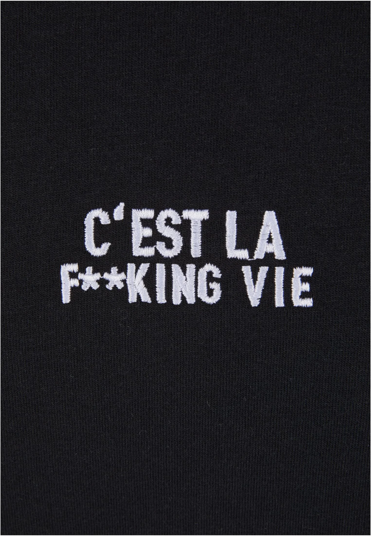 skwm-tb-MT2886_P9-00007 C'est La F**king Vie EMB Tee