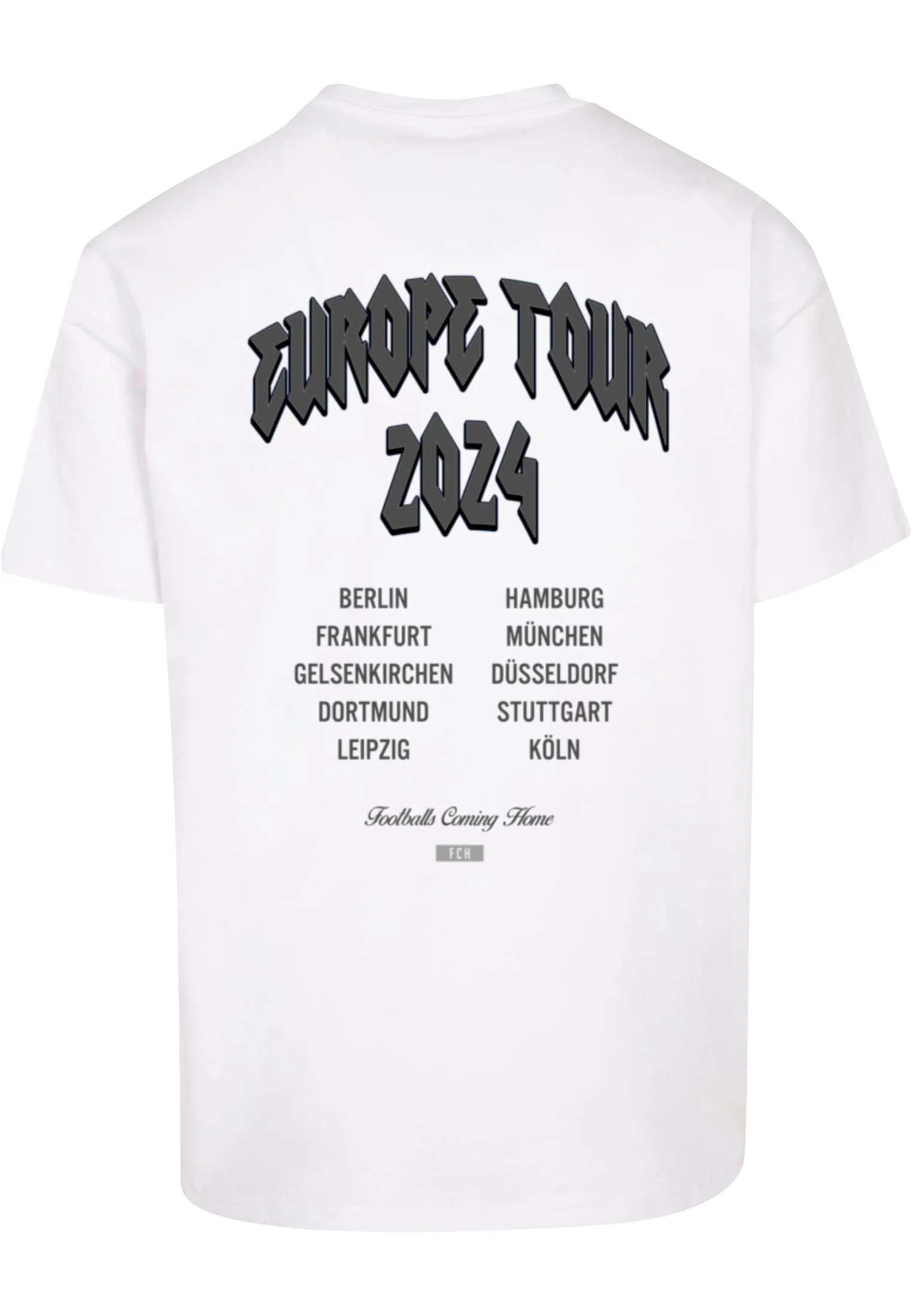 Football's Coming Home Europe Tour Oversize Tee