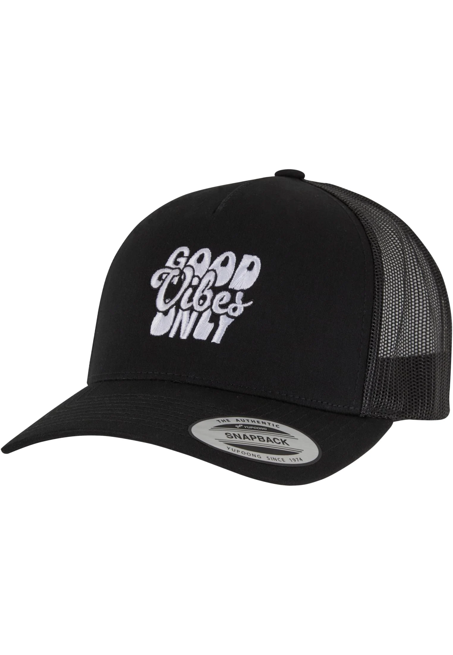 Good Vibes Only 5-Panel Retro Trucker Cap