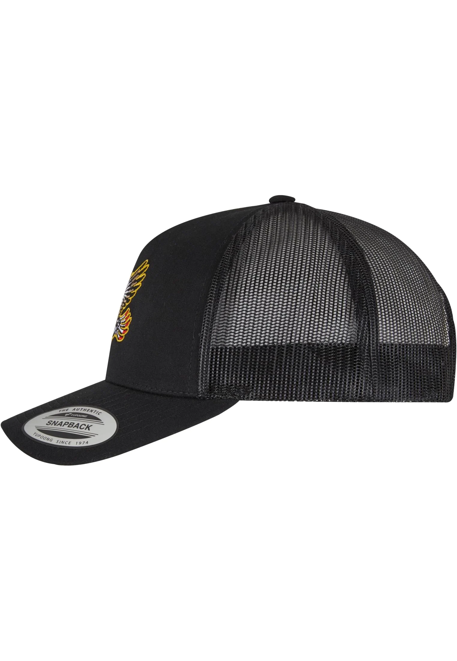 skwm-tb-MT3541_P4-00007 Bravery Eagle Trucker Cap5-Panel Retro Trucker Cap