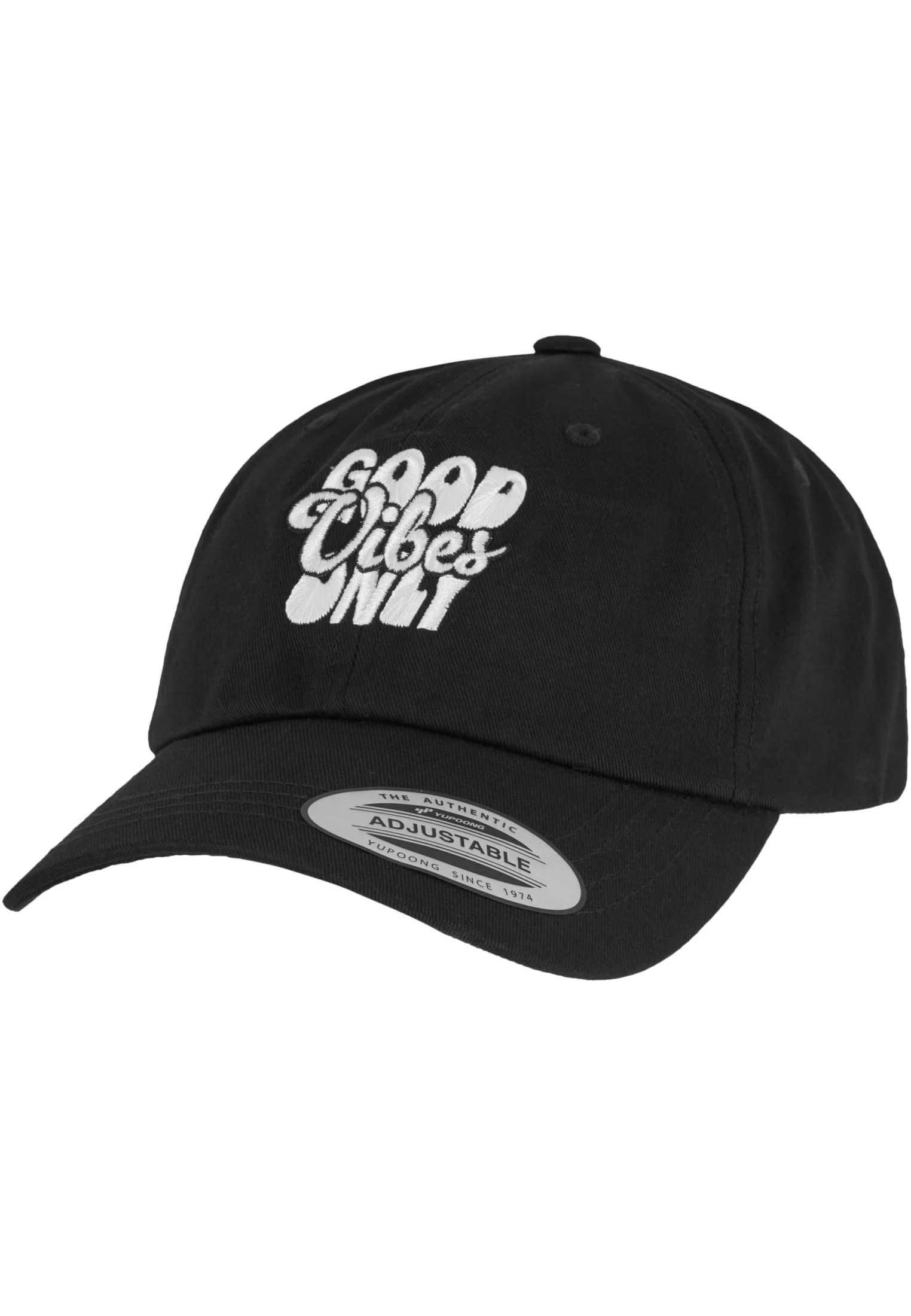 skwm-tb-MT3547_P3-00007 Good Vibes Only Low Profile Cotton Twill