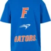 skwm-tb-MT3729_P2-01495 Florida Gators Chrome Logo Oversize Tee