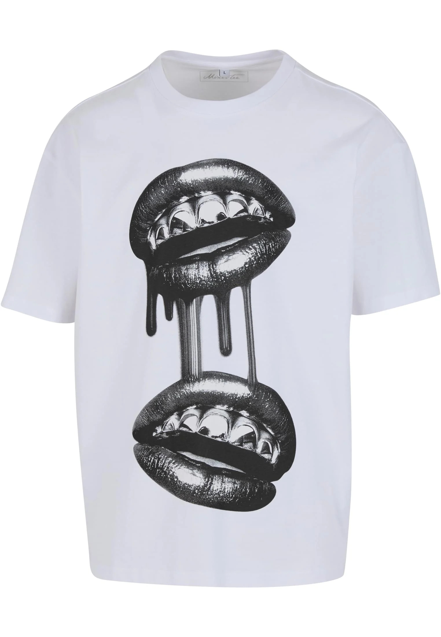 skwm-tb-MT3876_P1-00220 Grillz Lips Oversize Tee