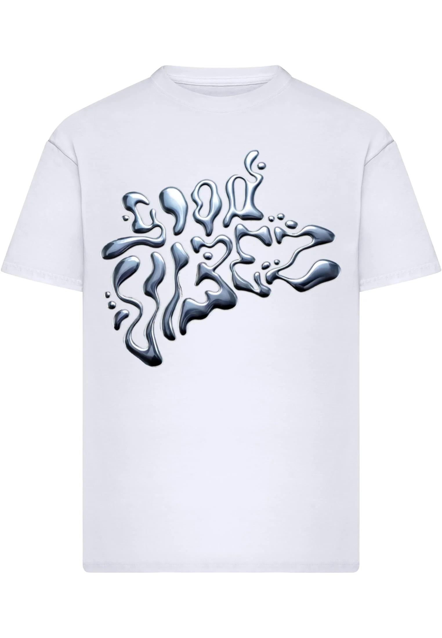 Good Vibez Chrome Oversize Tee