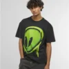 Dripping Alien Head Oversize Tee