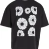 skwm-tb-MT4021_P2-00007 Bold Flowers Cropped Oversize Tee
