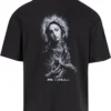 skwm-tb-MT4029_P2-00007 Distressed Mary Cropped Oversize Tee